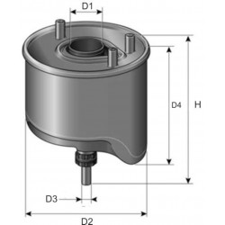 Filtro gasolio Citroen -...